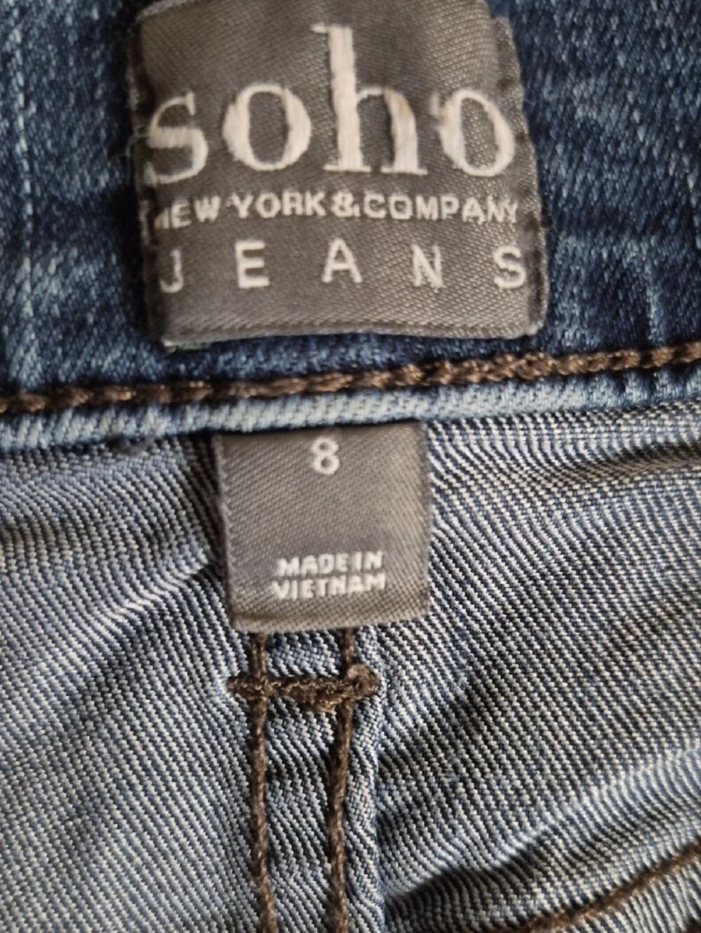 Soho Blue Denim Rolled-Hem Jean Shorts
